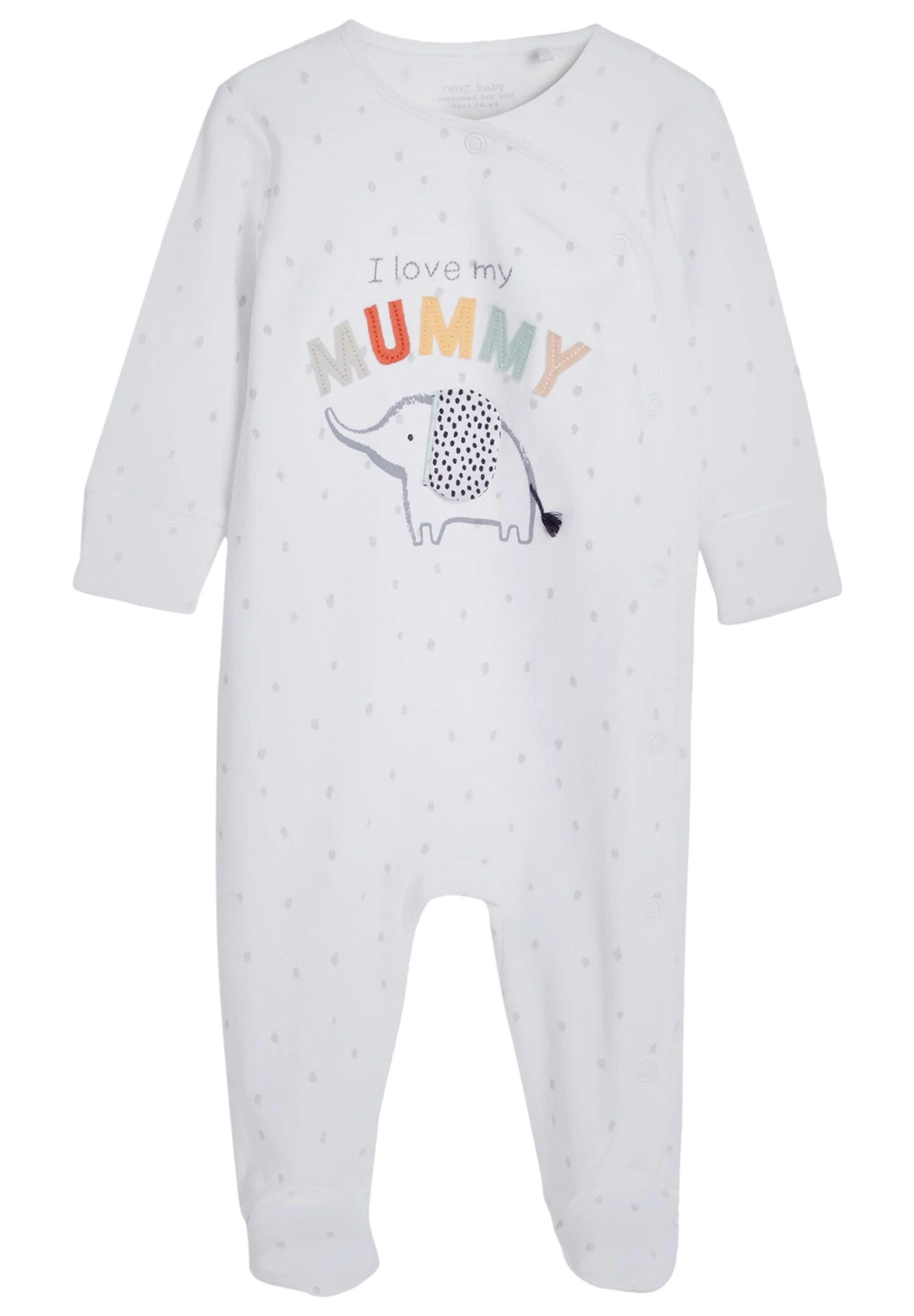 Next Kruippakje - White 2 Next Kruippakje - White - Afbeelding 2