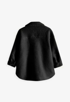 Next Borg Shacket- Halflange Jas - Black -Next 3d79a8f048ef4c628488a7a0950b3cad