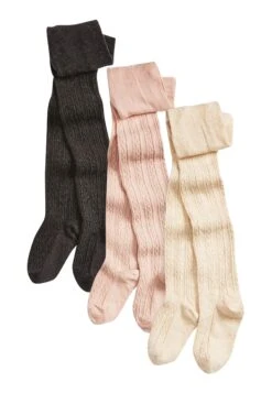 Next 3 Pack - Overknee Kousen- Grey