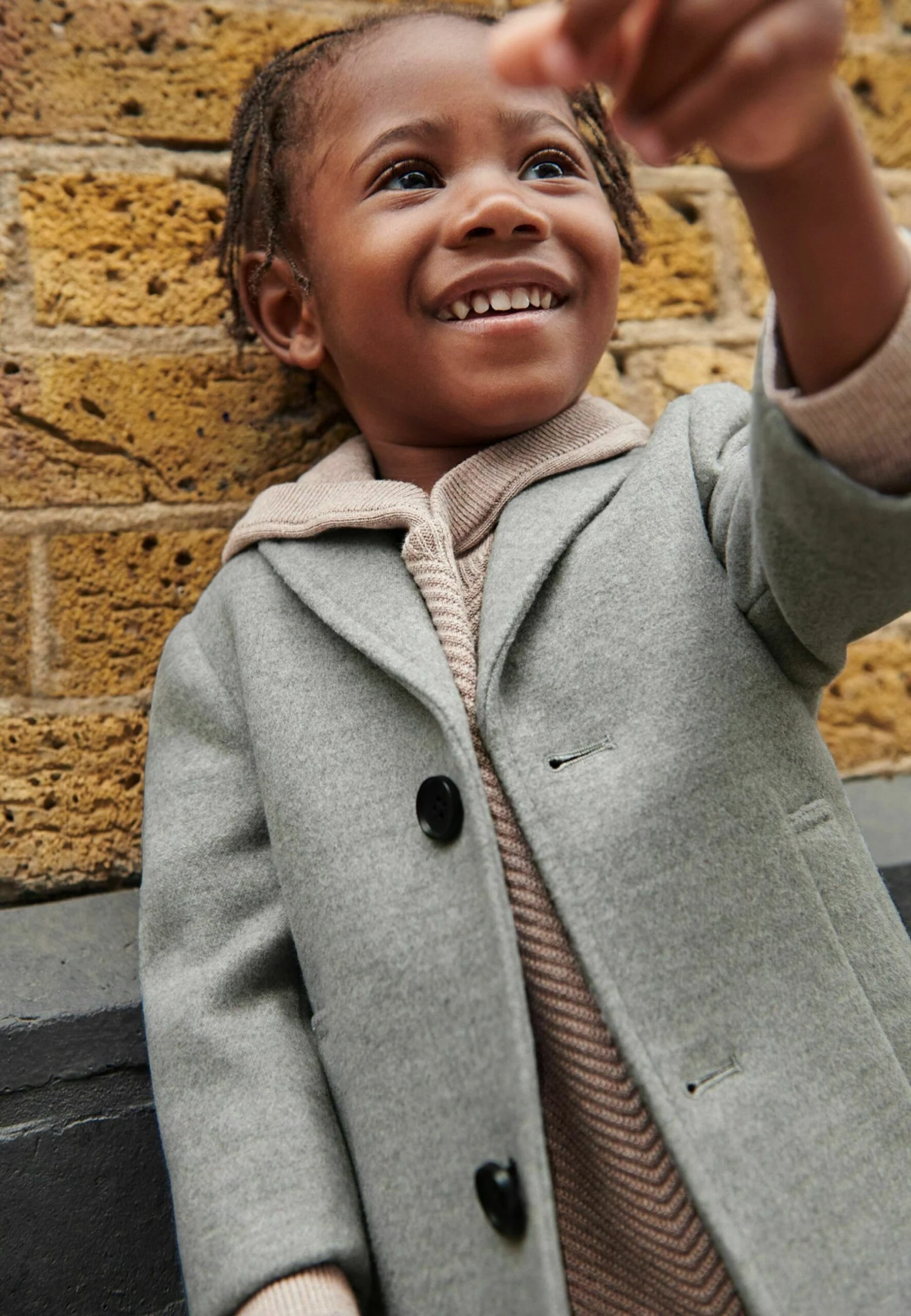 Next Longline Standard - Blazer - Grey 4 Next Longline Standard - Blazer - Grey - Afbeelding 4