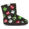 Next Pantoffels - Minecraft Black