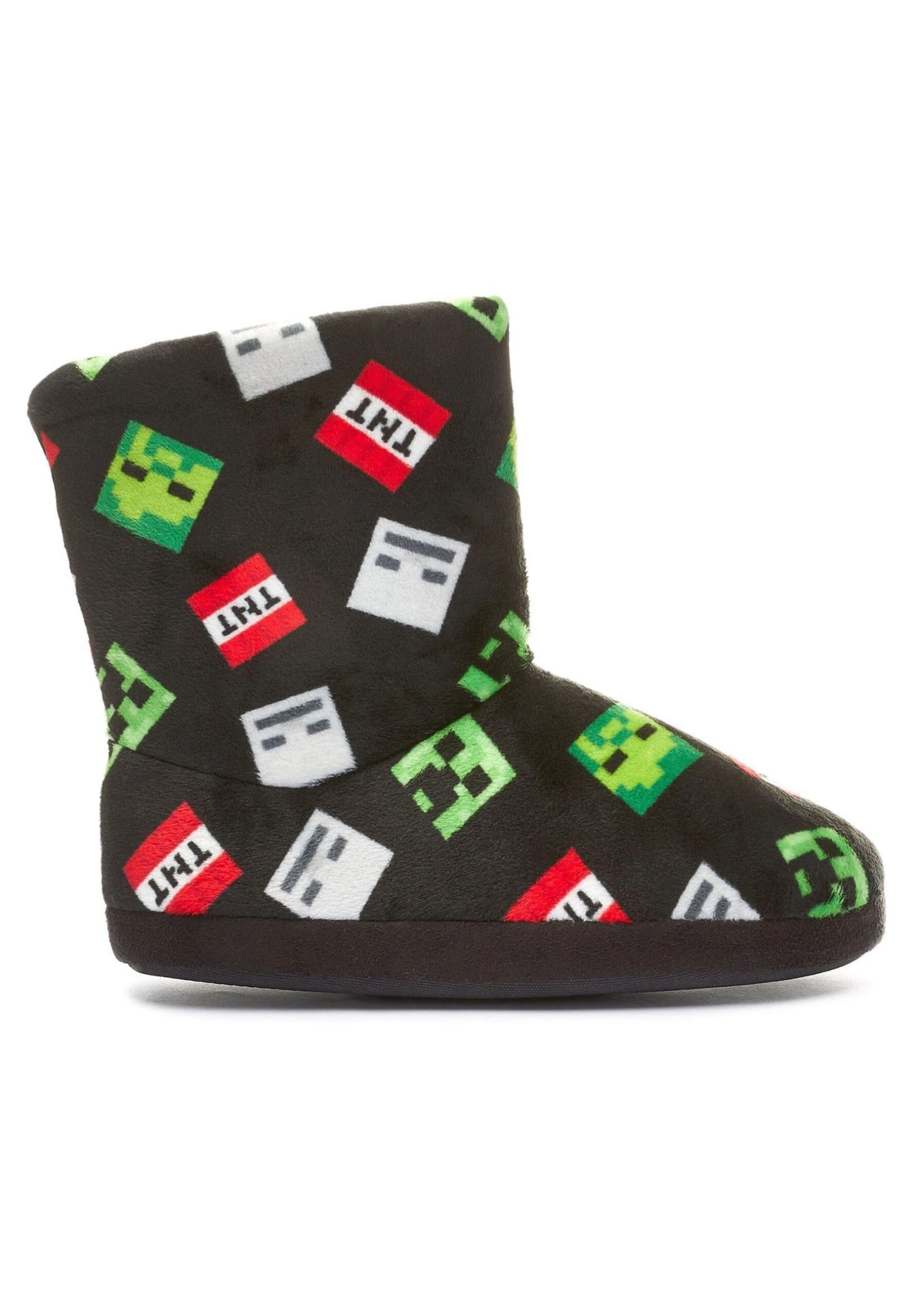 Next Pantoffels - Minecraft Black 1 Next Pantoffels - Minecraft Black