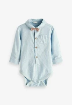 Next Smart 4 Piece Shirt Body, Bow Tie, Trousers And Braces Set - Riem - Mink Brown -Next 46681913c08549fca4fbda1fb1c24c42