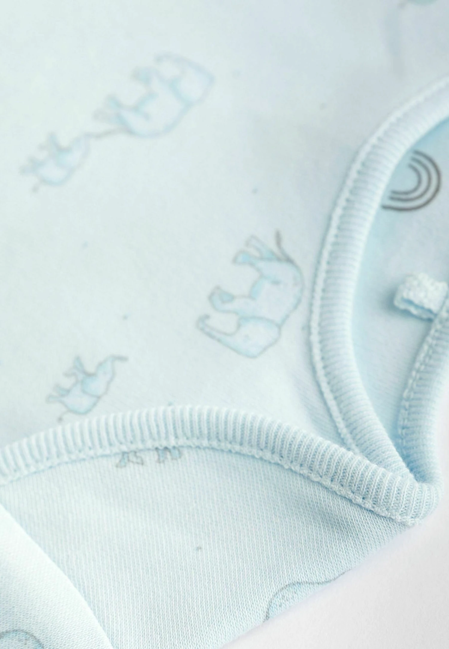 Next 7 Pack Long Sleeve- Body - Pale Blue 5 Next 7 Pack Long Sleeve- Body - Pale Blue - Afbeelding 5