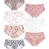 Next Seven Pack- Slip - Pink Cream Animal Print