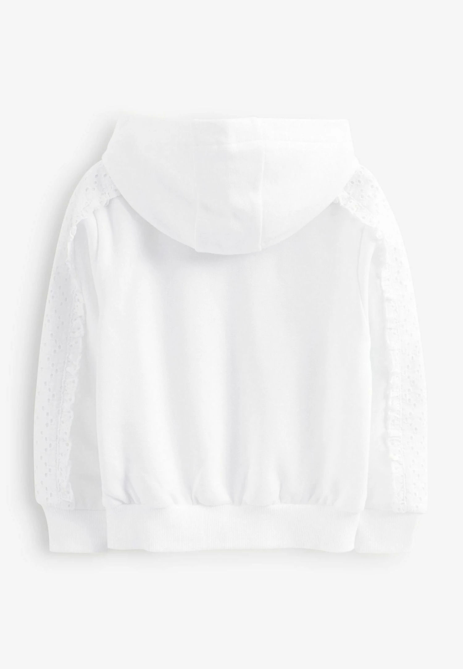 Next Standard - Sweater Met Rits - White Broderie 2 Next Standard - Sweater Met Rits - White Broderie - Afbeelding 2