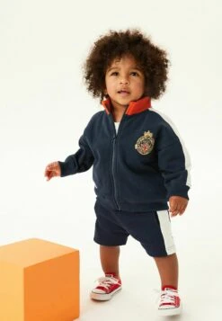 Next Rugby Set Standard - Sweater Met Rits - Navy -Next 48de49df9f4f48d489a82d94020ce499