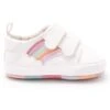 Next Standard - Sneakers Laag - White Glitter Rainbow