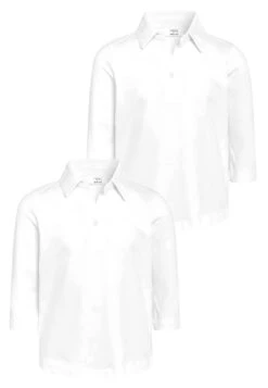 Next 3/4 Quarter Sleeve Two Pack - Poloshirt - White