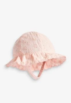 Next Broderie Standard - Hoed - Pink -Next 4c9c205ff51f4155877b0feb0093095d