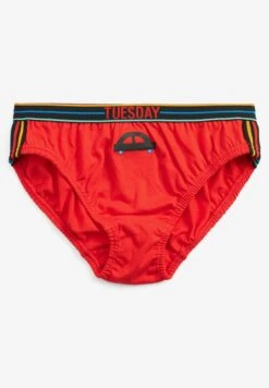 Next 7 Pack Days Of The Week - Slip - Red -Next 4e698815d23644dfad13190f768c9e06