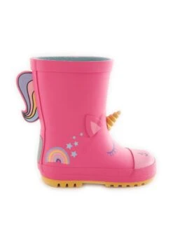 Next Standard - Regenlaarzen - Pink Unicorn