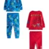Next 2 Pack Snuggle Standard - Pyjama - Blue