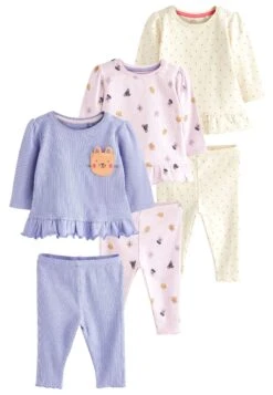 Next 3 Pack 6 Piece Set Standard - Legging - Lilac Purple