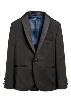Next Black Tuxedo Jacket (3-16Yrs) - Colbert - Black