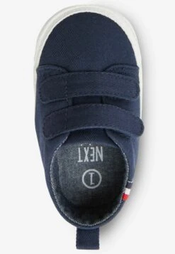 Next Two Strap Pram- Babyschoenen - Navy Tape -Next 544ebccf6d62439ba6c42b737b60d937