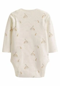 Next 4 Pack Printed Long Sleeve - Body - White Delicate -Next 54931f00dce1451faad83718d8d29366