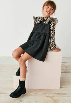 Next Collar Raglan Standard - Spijkerjurk - Animal Print -Next 5599d3685afd4f2ba07e0e88c584f9e7