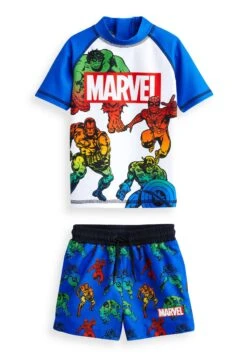 Next 2 Piece Sunsafe Set Standard - Shorts - Marvel Blue