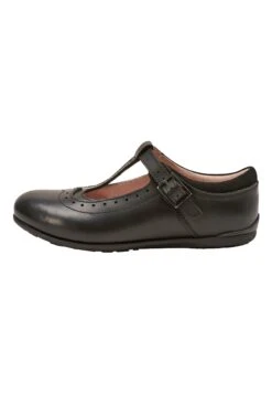 Next Black T-Bar Leather Shoes (Older) - Ballerina'S Met Enkelbandjes - Black