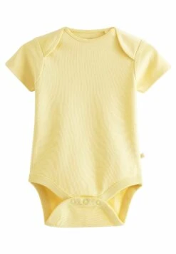 Next Short Sleeves 4 Pack Standard - Body - Lemon Yellow -Next 5dedb0c23d6d41ca95c3abacb9703c10