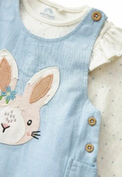 Next 2 Piece And - Tuinbroek - Blue Bunny -Next 5e732207fc7b424e97392a3fabdbcbb6