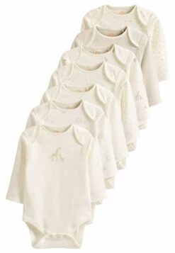Next 7 PackLong Sleeve - Body - White Delicate