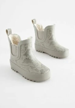 Next Warm Lined Younger - Snowboots- Stone Natural Print -Next 5fd85710e61346ee804c7ad9b16d965f