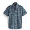 Next Short Sleeve PrintedStandard - Overhemd - Navy Blue Ditsy Floral