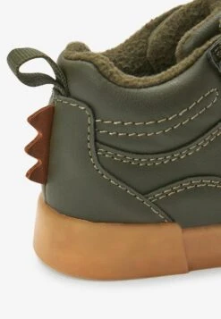 Next Warm Lined Easy Fastening High Top Spike Standard - Snowboots- Khaki Green -Next 64651b4aa3394b8c8fff6695598fc602