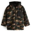 Next Borg Shacket - Fleecejas - Camouflage
