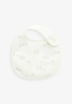 Next 3 Pack- Slabbetje - White Grey Character -Next 682f4d7949f041889a70c2c5f661f0eb