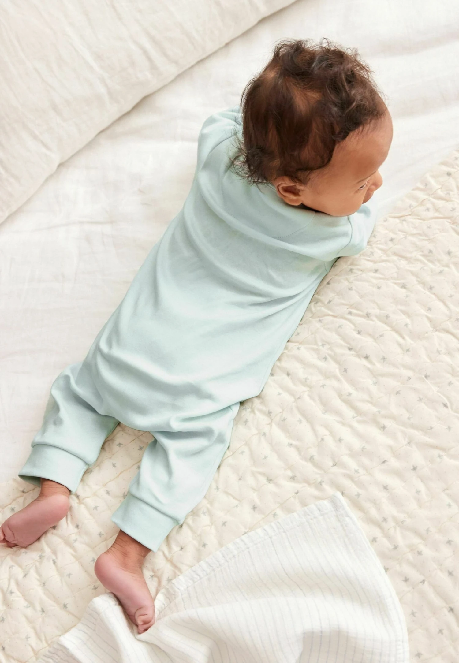 Next Im New Here Single Standard - Kruippakje - Light Blue 2 Next Im New Here Single Standard - Kruippakje - Light Blue - Afbeelding 2