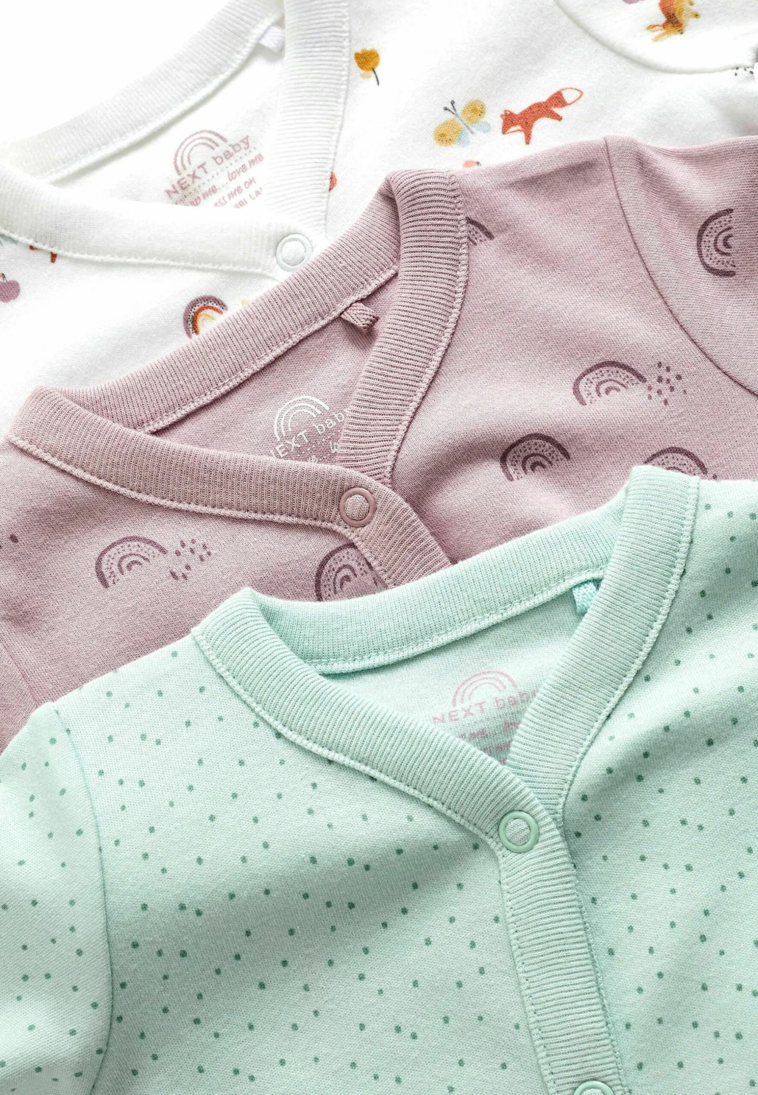 Next 3 Pack Standard - Kruippakje - Mint Green 8 Next 3 Pack Standard - Kruippakje - Mint Green - Afbeelding 8