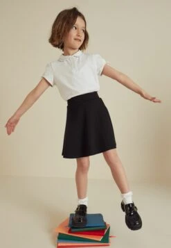 Next Stretch Pull-On School Skater Standard - A-Lijn Rok - Black -Next 6a02d5e8a8754d8d811ac53571d05699