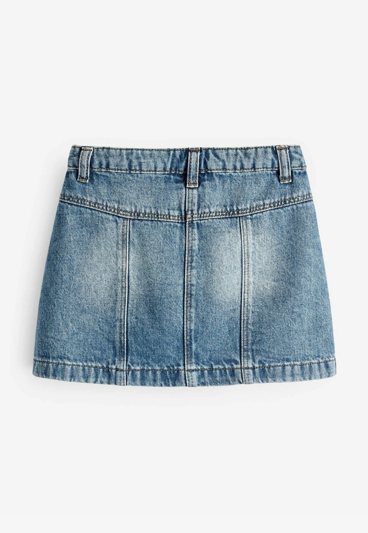 Next Standard - A-Lijn Rok - Denim Blue 2 Next Standard - A-Lijn Rok - Denim Blue - Afbeelding 2
