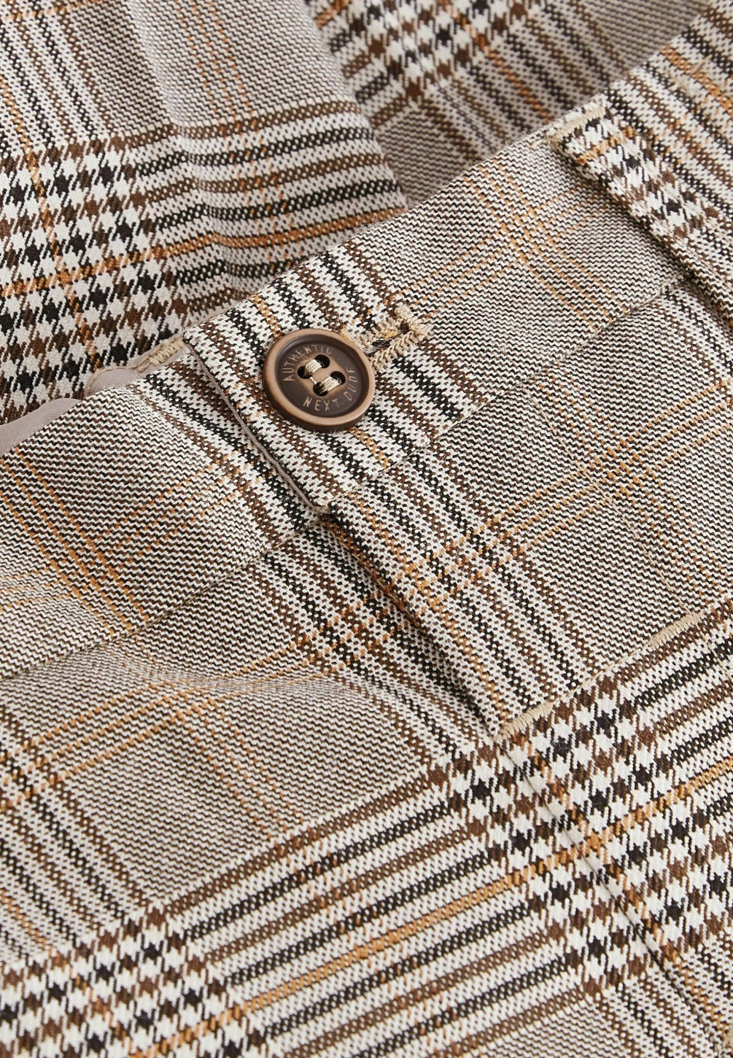 Next Formal Check Standard - Broek - Neutral 5 Next Formal Check Standard - Broek - Neutral - Afbeelding 5