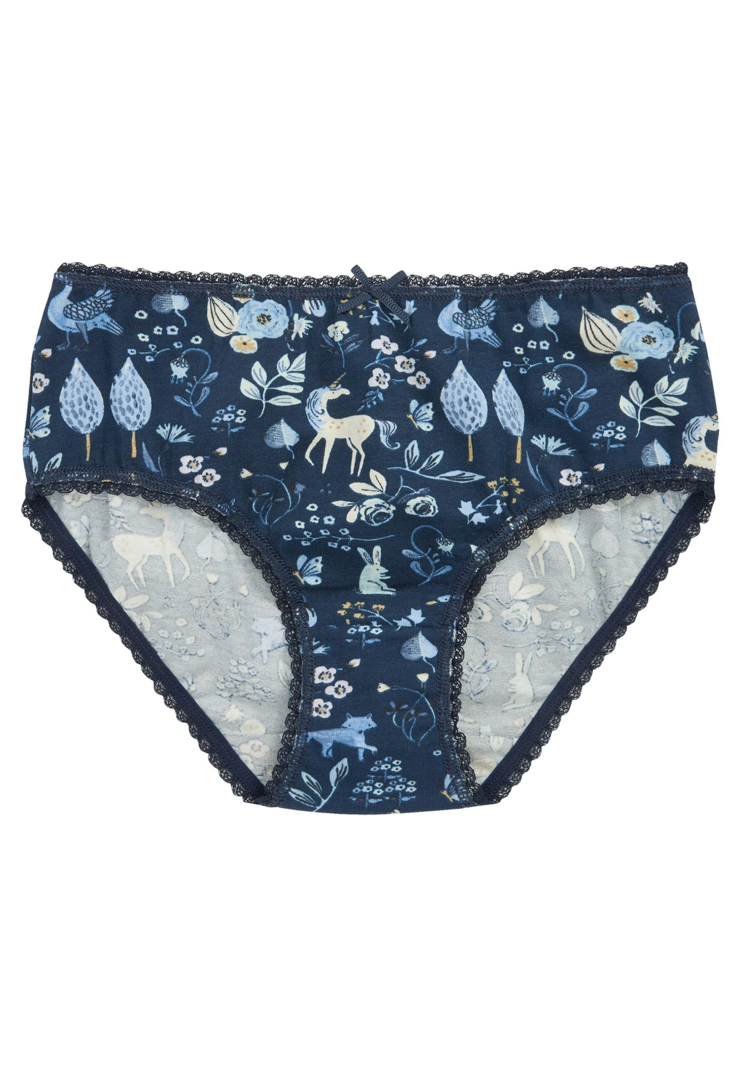 Next Days Of The Week 7 Pack - Slip - Blue White Floral Character 5 Next Days Of The Week 7 Pack - Slip - Blue White Floral Character - Afbeelding 5