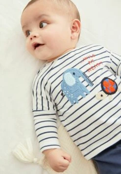 Next 2 Piece Set - Longsleeve - Blue Character -Next 6d9cb165baf54f31a7ef759086e6a47d