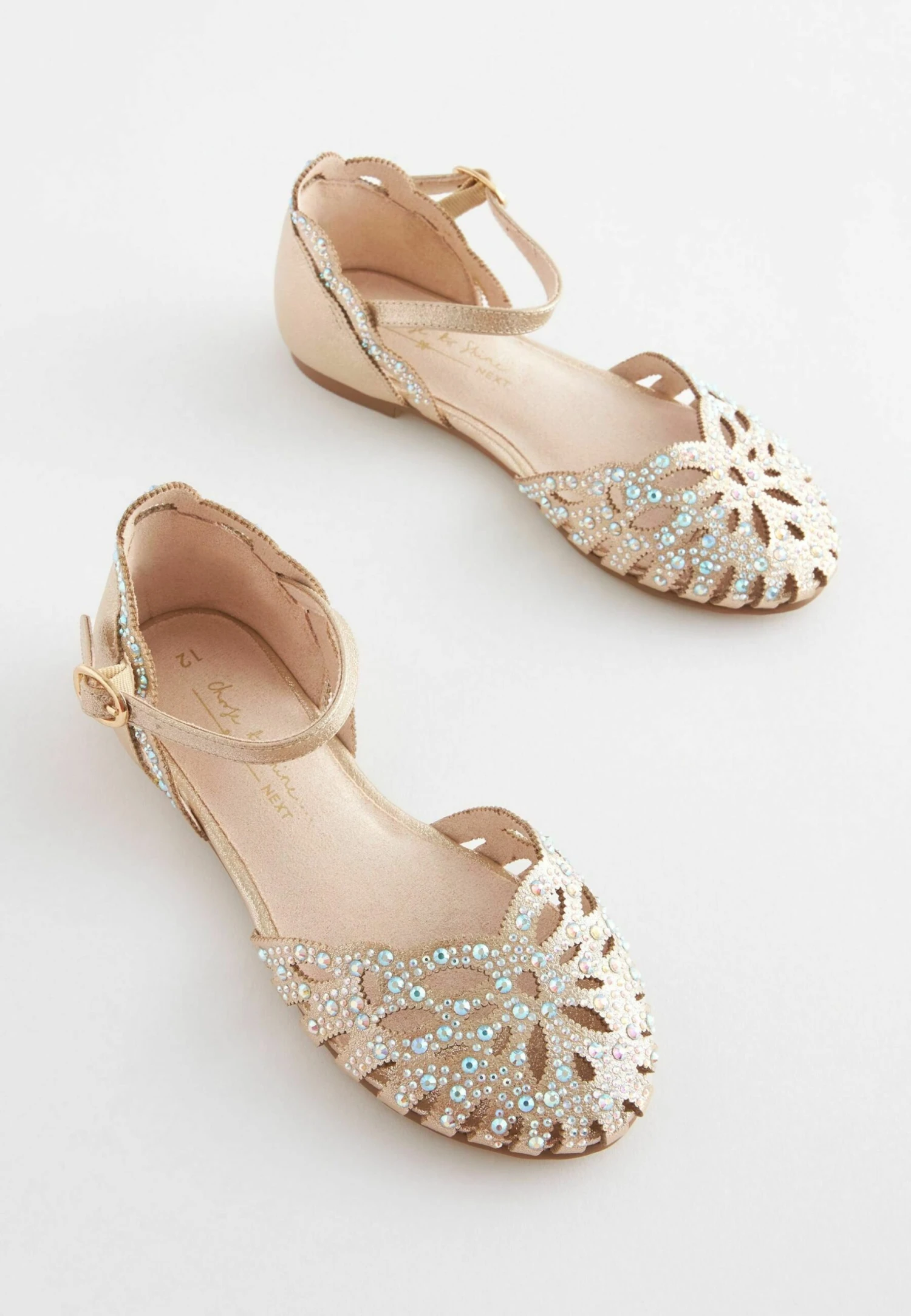 Next Mary Jane Standard - Ballerina'S Met Enkelbandjes - Gold Heatseal 5 Next Mary Jane Standard - Ballerina'S Met Enkelbandjes - Gold Heatseal - Afbeelding 5