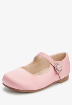 Next Mary Jane- Babyschoenen - Pink Stain Resistant Satin -Next 6e23049d90e94cecae28ec805f30902e