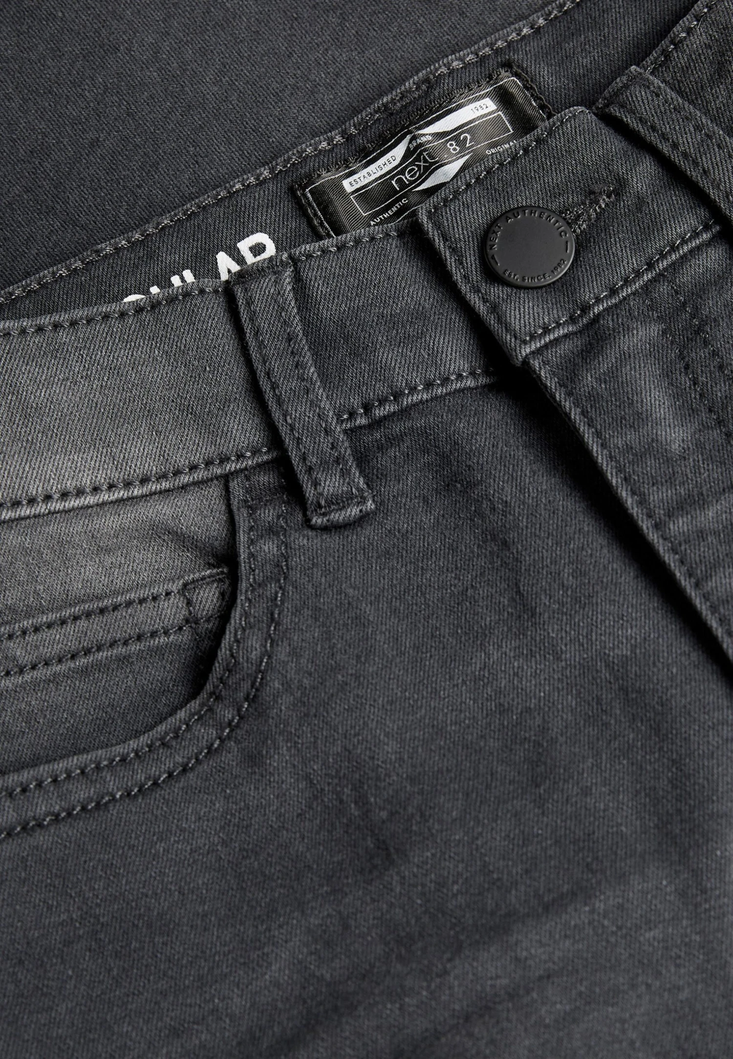 Next Five Pocket- Straight Leg Jeans - Grey 3 Next Five Pocket- Straight Leg Jeans - Grey - Afbeelding 3