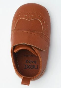 Next Pram Brogues- Babyschoenen - Tan Brown -Next 6ed51a569d4646e2bf200c1c639f0503