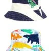Next Reversible Bucket Standard - Hoed - Dino Print