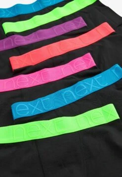 Next 7 Pack Standard - Zwemshorts - Black Fluro Waistband -Next 713b022235f442c3849756929c8e1c1a