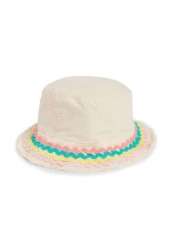 Next Bucket Older - Hoed - Stone Rainbow Trim