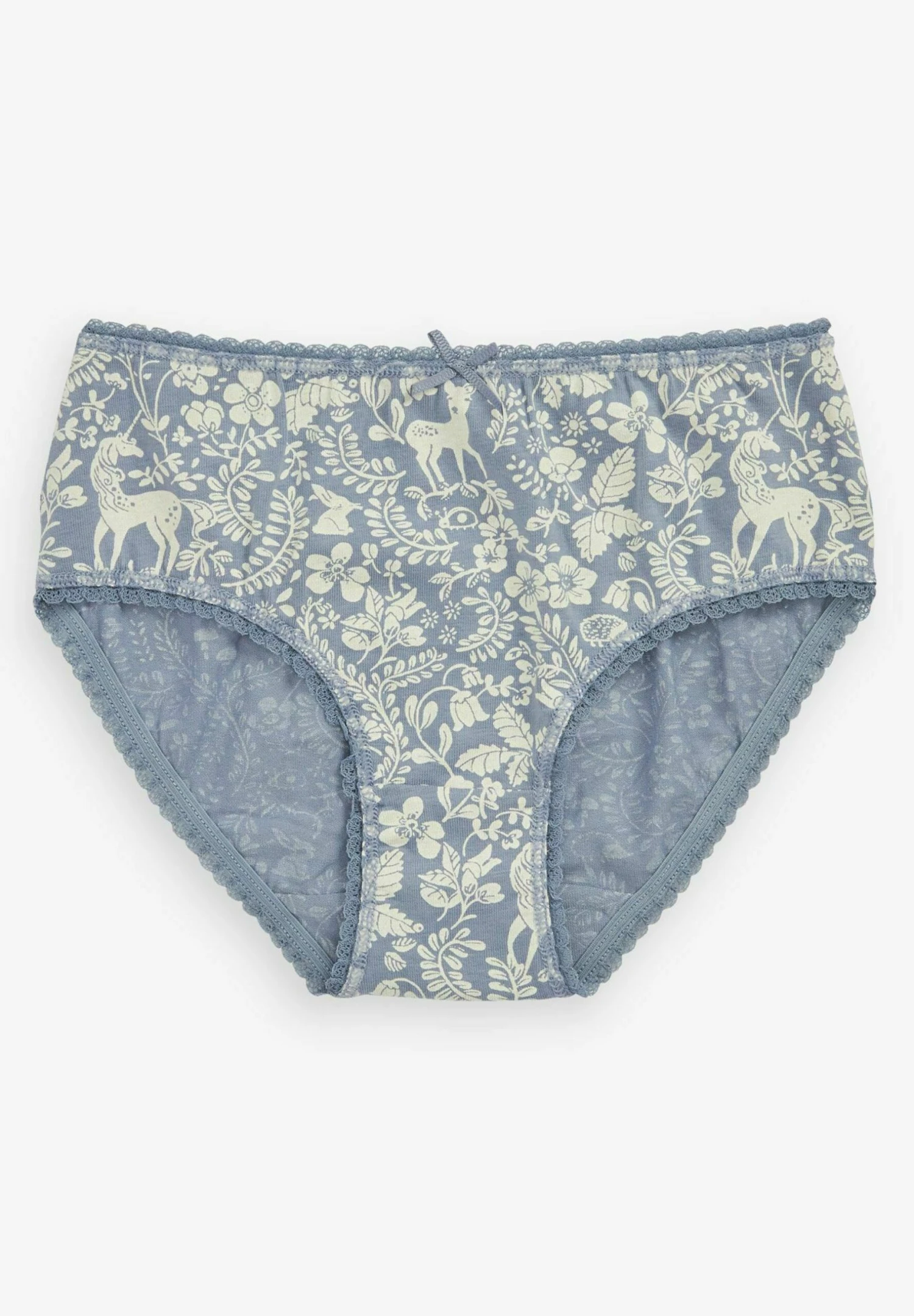 Next Days Of The Week 7 Pack - Slip - Blue White Floral Character 6 Next Days Of The Week 7 Pack - Slip - Blue White Floral Character - Afbeelding 6