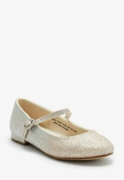 Next Mary Jane - Ballerina'S - Ombre Gold Silver Glitter -Next 733d60b56ea34485bf48f364a32fc49b
