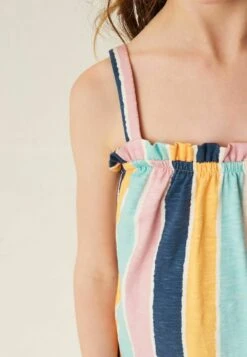 Next Soft - Jerseyjurk - Pink Blue Navy Blue Stripe -Next 74d8f672fa2a4ccc9b3d19df6f682185