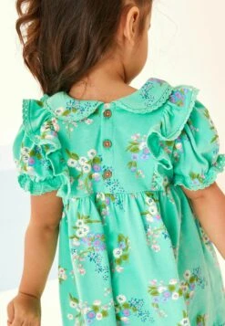 Next Short Sleeve Tea- Jurk - Green Floral 7 Next Short Sleeve Tea- Jurk - Green Floral -Next 75f318f1681d44dab3dbed4386510ac0